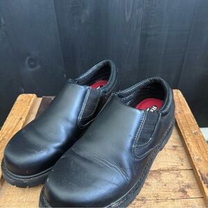 Skechers Black Loafers Slip-Ons